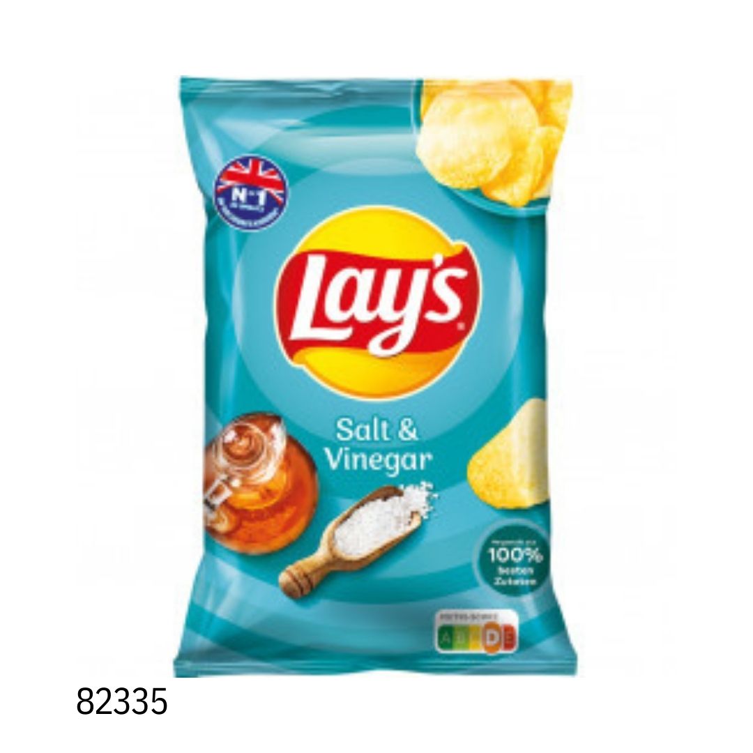 Чипсы "Lays Salt and Vinegar" со вкусом соли и уксуса - MixMarkt Bar