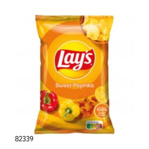 Картофельные чипсы "Lays Sweet Paprika" пряныe с ароматом сладкой паприки