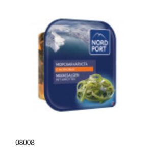 Морская капуста, маринованная с морковью