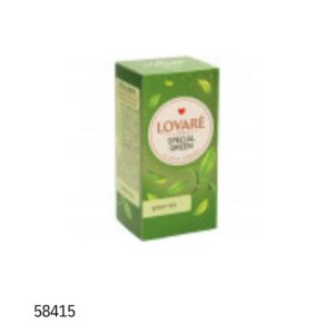 Lovare-Special Green - зеленый чай в пакетиках