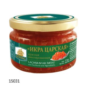 Красная имитированная икра "Икра Царская" 220g