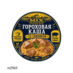 Гороховая каша со свининой 370ml