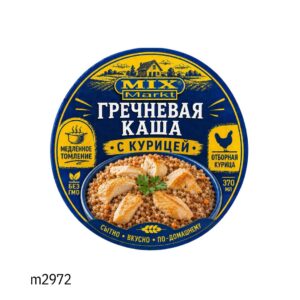 Гречневая каша с курицей 370ml