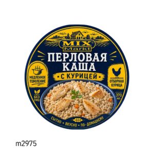 Ячневая каша с курицей 370ml